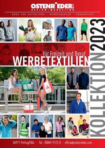 Ostenrieder - Werbetextilien - Katalog 2022