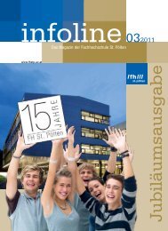 infoline - Fachhochschule St. Pölten