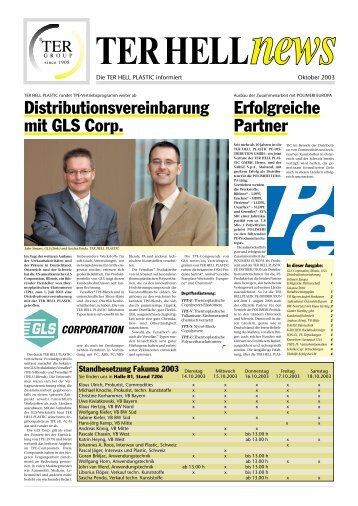 Distributionsvereinbarung mit GLS Corp. Erfolgreiche Partner