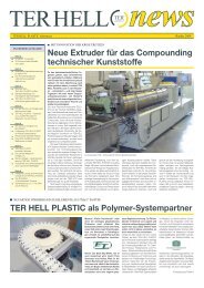 Neue Extruder für das Compounding technischer Kunststoffe