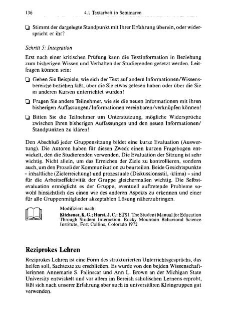 Umgang mit wissenschaftlicher Literatur. - Blogs Freie Universität ...