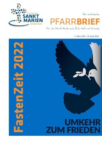 PFARRBRIEF Fastenzeit22