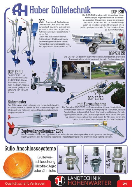 Produktinformation Frühjahr 2022