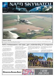 Skywatch No. 17 - 26 Oct 2012 (pdf) - nato awacs