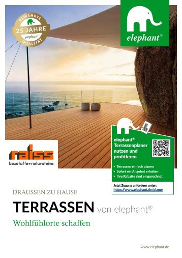 Elephant Terrassenbroschüre - Raiss