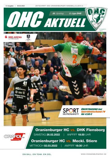 OHC Aktuell: Oranienburger HC - DHK Flensborg