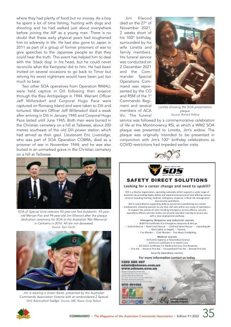 Commando News Magazine Edition 9 Jan 22