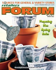 Retailers Forum Magazine March 2022
