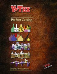 Y-TEX Catalog 1/07 - Y-Tex Corporation