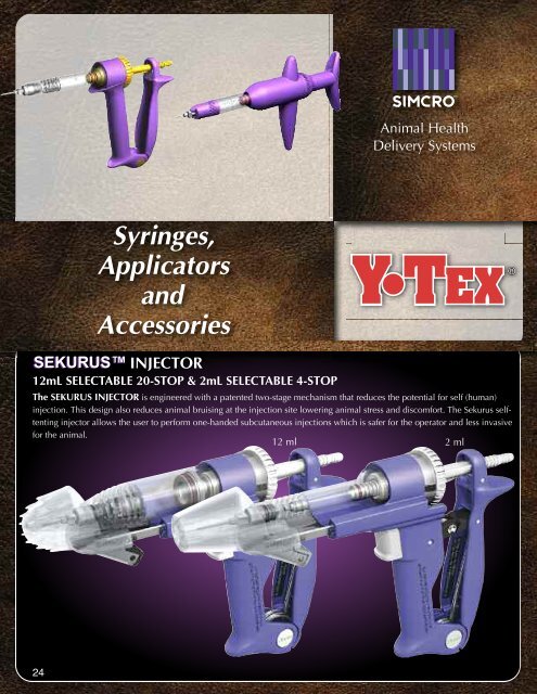 Y-TEX Catalog 1/07 - Y-Tex Corporation