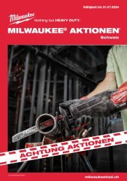 Milwaukee Aktionen 1. HJ 2024 DE