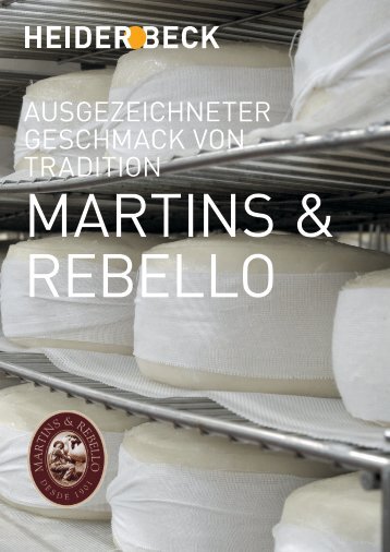 Heiderbeck präsentiert: Martins & Rebello Katalog 2022