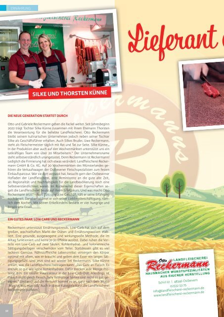 Töfte Regionsmagazin 03/2022 - Frühjahrssanierung im Außenwohnzimmer