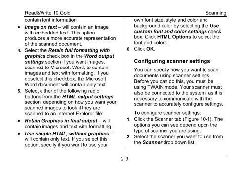 Read&Write 10 GOLD MANUAL - Texthelp