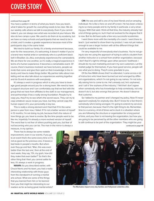 Martial Arts World News Magazine - Volume 22 | Issue 2