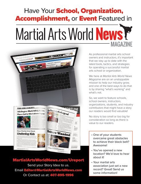 Martial Arts World News Magazine - Volume 22 | Issue 2