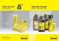 Textar Brake Fluid DOT 3, DOT 4, DOT 4 PRO Textar Brake Cleaner ...