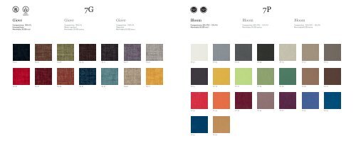 campionario samples palette 2021A