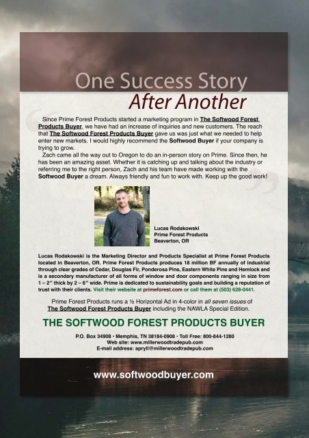 The Softwood Forest Products Buyer - March/April 2022