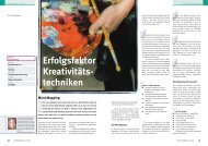 Erfolgsfaktor Kreativitäts- techniken - Textakademie GmbH