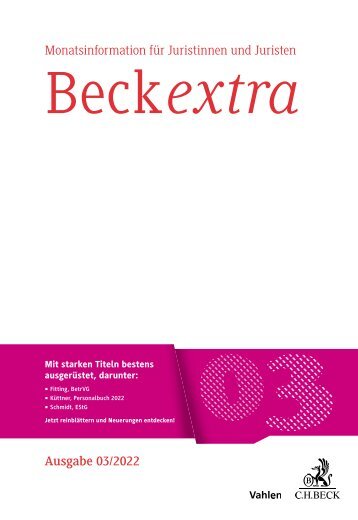 BeckExtra 03/2022