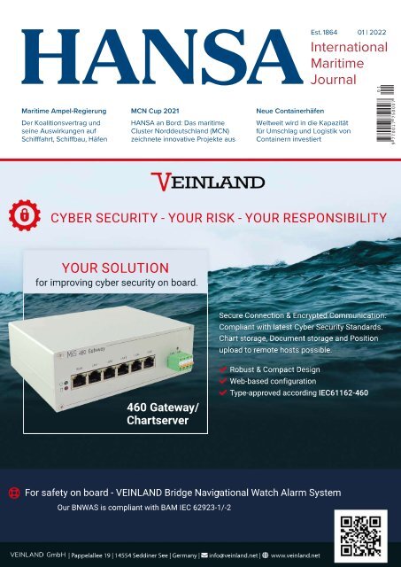 HANSA - Tech-Innovation powered by VDMA 01-2022