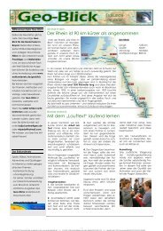 Ausgabe 01 / 2010 - im Erdkundenetz