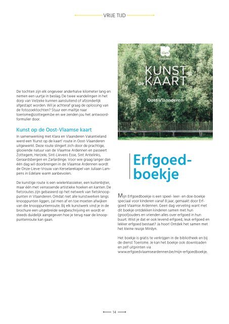 Stedelijk informatieblad - 2020 september