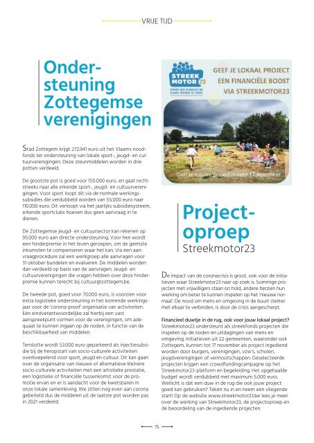 Stedelijk informatieblad - 2020 september