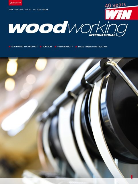 WiN woodworking INTERNATIONAL 2022/1