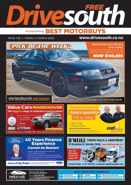 Copy of Drivesouth: March 04, 2022