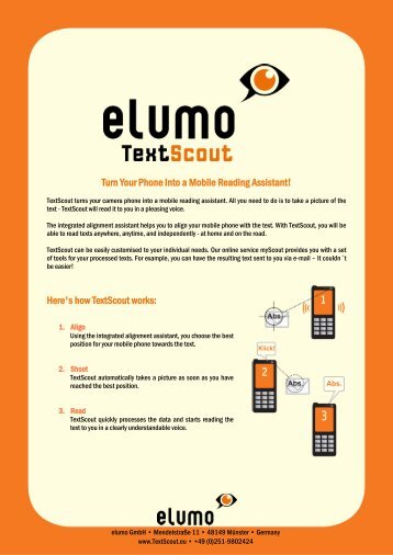 elumo Text Scout - Nuance