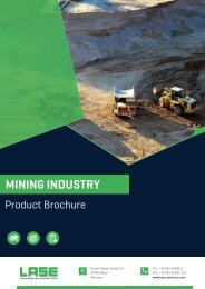 LASE_Brochure_All Products Mining Industry