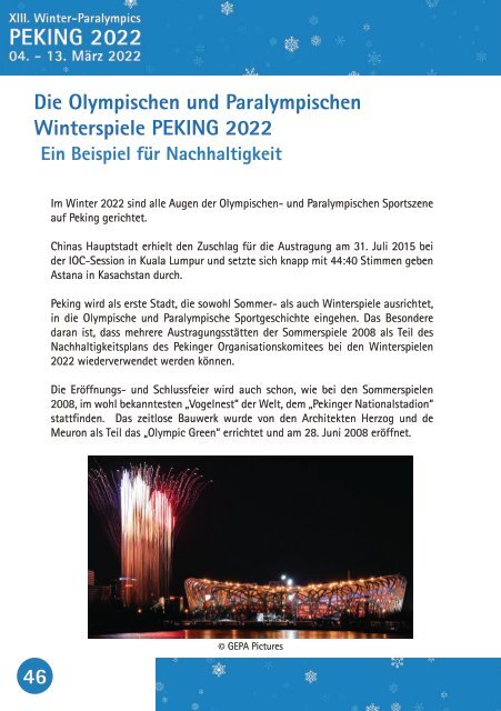 ÖPC TEAM AUSTRIA Guide - PEKING 2022