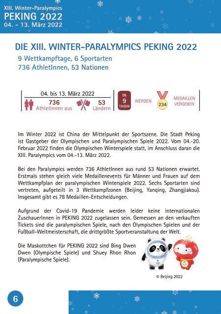 ÖPC TEAM AUSTRIA Guide - PEKING 2022