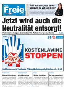 Jetzt wird auch die Neutralität entsorgt!
