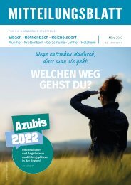 Mitteilungsblatt Eibach-Reichelsdorf/Röthenbach - März 2022