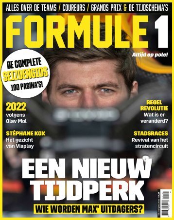 Formule 1 Preview Special 2022 - Inkijkexemplaar