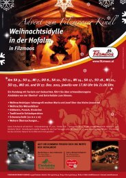 Weihnachtsidylle in der Hofalm - Filzmoos