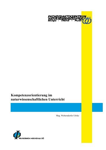 KOPEx zum Thema Charakterisierung organischer Stoffe