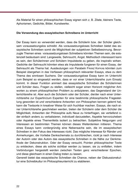 Philosophie - Gymnasien in Rheinland-Pfalz