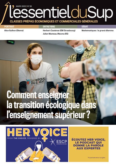 L'Essentiel Prépas N°58 - Mars 2022