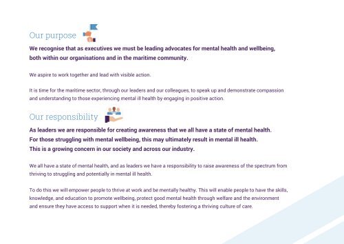 Diversity in Maritime Mental Health Pledge Commitment Document