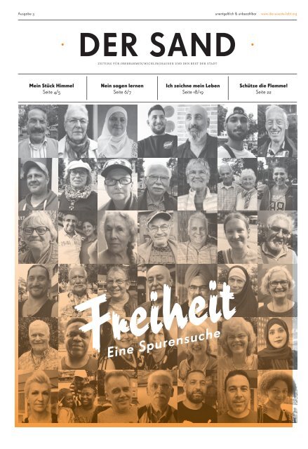 DER SAND, Ausgabe 3, Freiheit