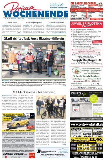 Prima Wochenende 09 2022
