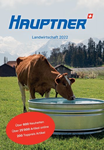 Hauptner Katalog Landwirtschaft 2022
