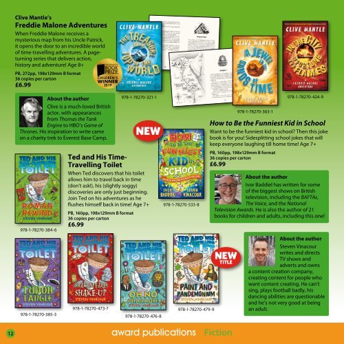 Award Publications and Picthall and Gunzi – Children's Books – Catalogue