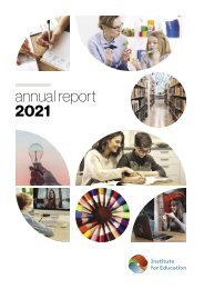 IfE - Annual Report 2021