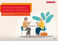 BAE Systems Menopause Guidance For All Colleagues (Updated March 2022)
