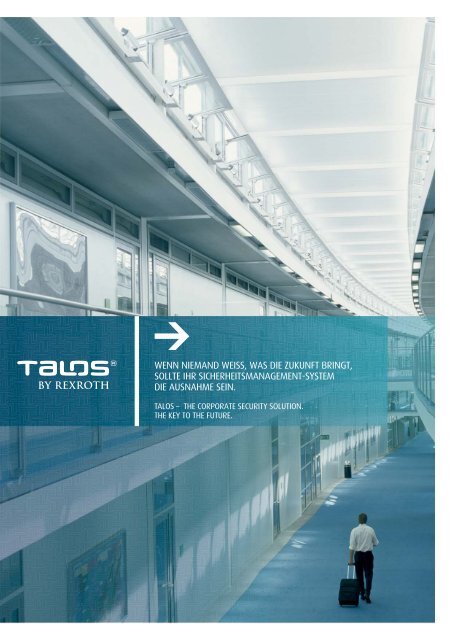 Talos Broschüre RZ.FH11 - B. Rexroth the identity company GmbH